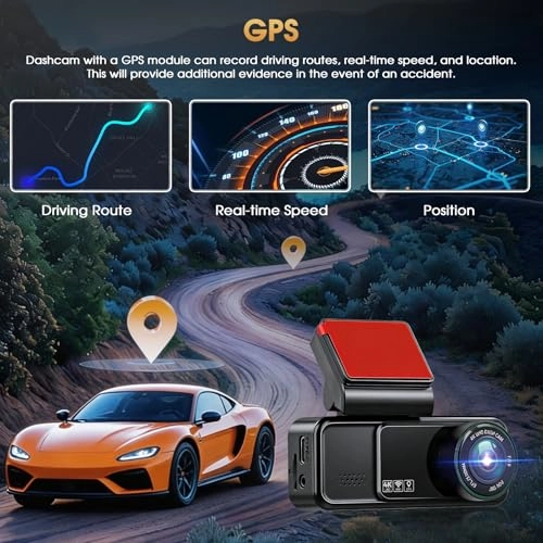 Dual Front and Rear Dashcam - 3840*2160 2K