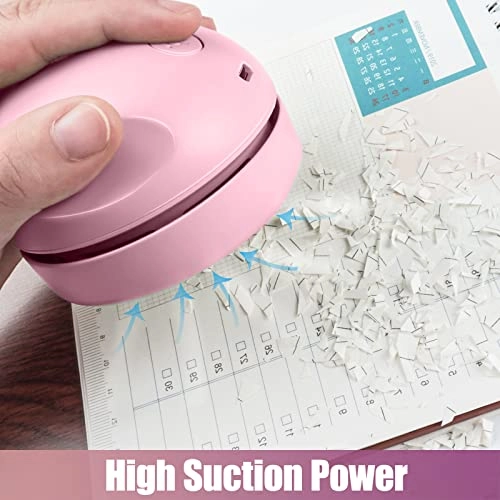Desktop Vacuum Cleaner - USB Charging Detachable Vacuum Nozzle