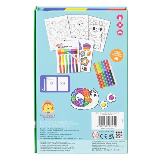 Colour Change Colouring Set - 5-8 years