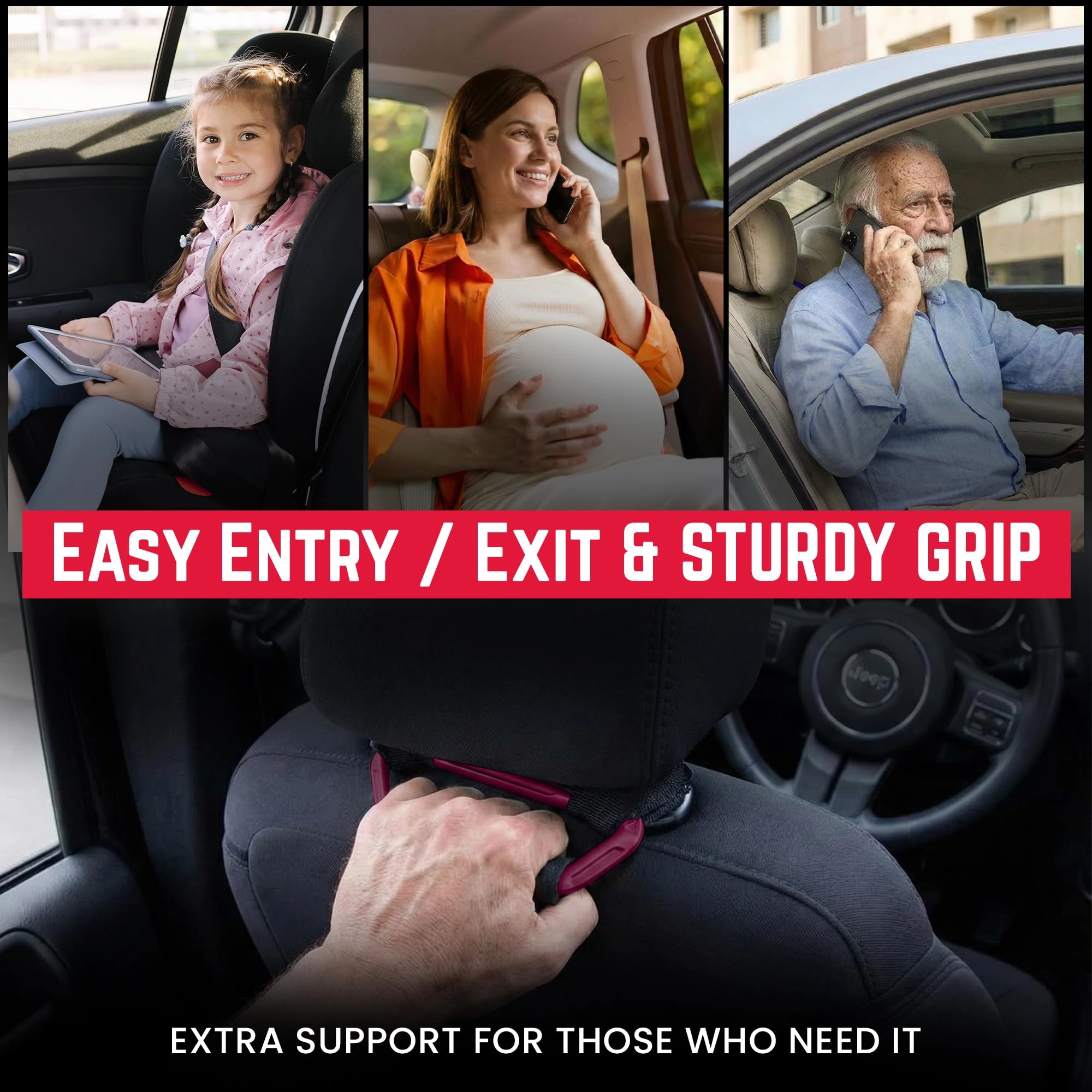GP BackGrip Lite - 2-Pack Burgundy