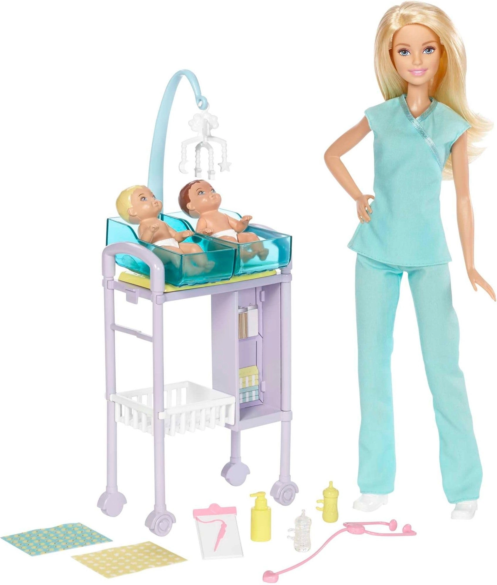 Barbie Baby Doctor Playset (DVG10)