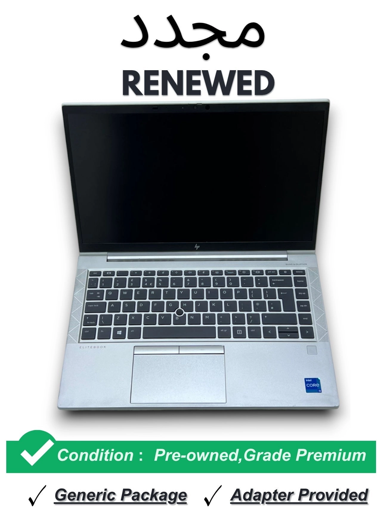 HP (Renewed) EliteBook 840 G8 - 14'' i5-1135G7 16GB 512GB SSD