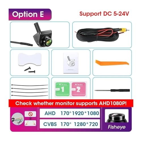 Reversing Camera - Night vision 1080p*720p