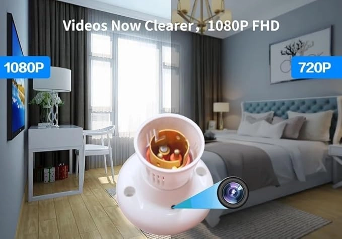 Security Camera Bulb 1080p