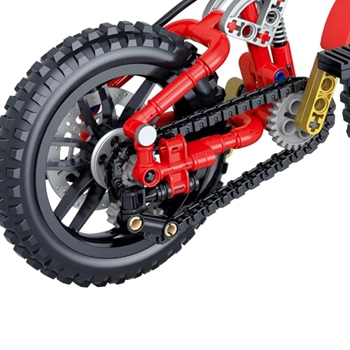Bicycle Building Blocks Set (941024) - motorbike