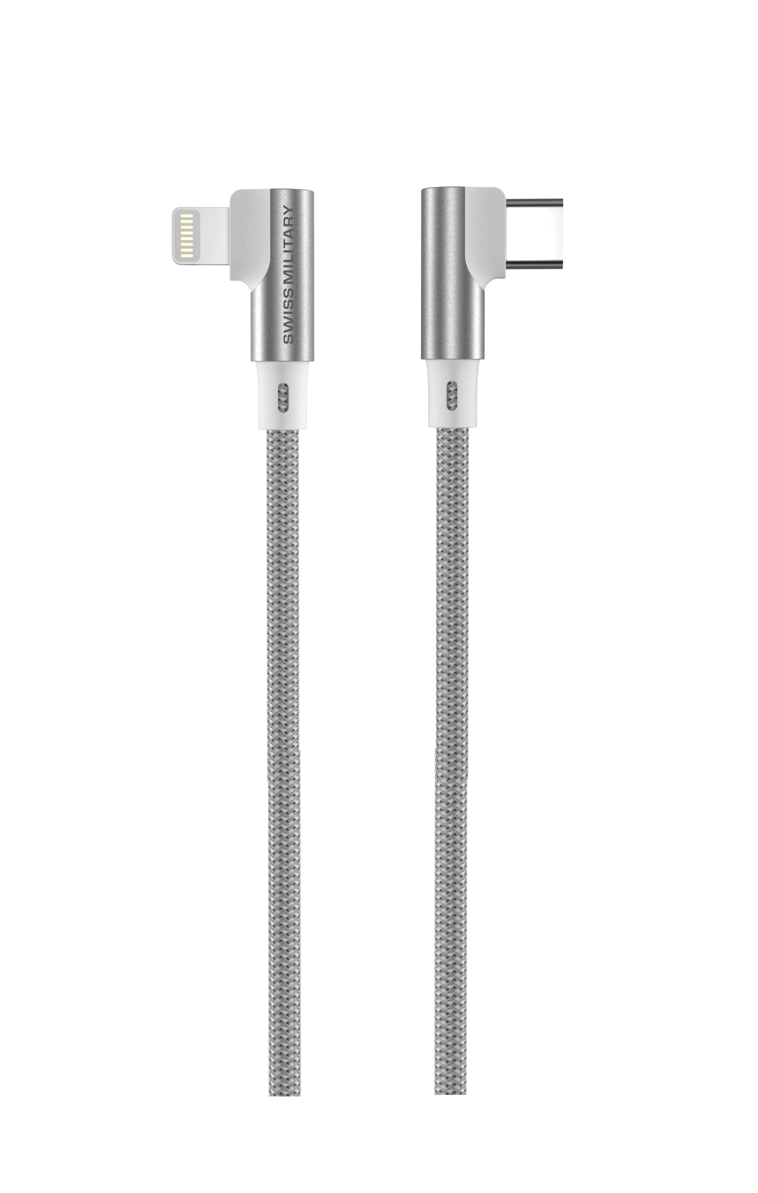 SWISSMI Type C to Lightning Braided Cable - Type C to Lightning 2m
