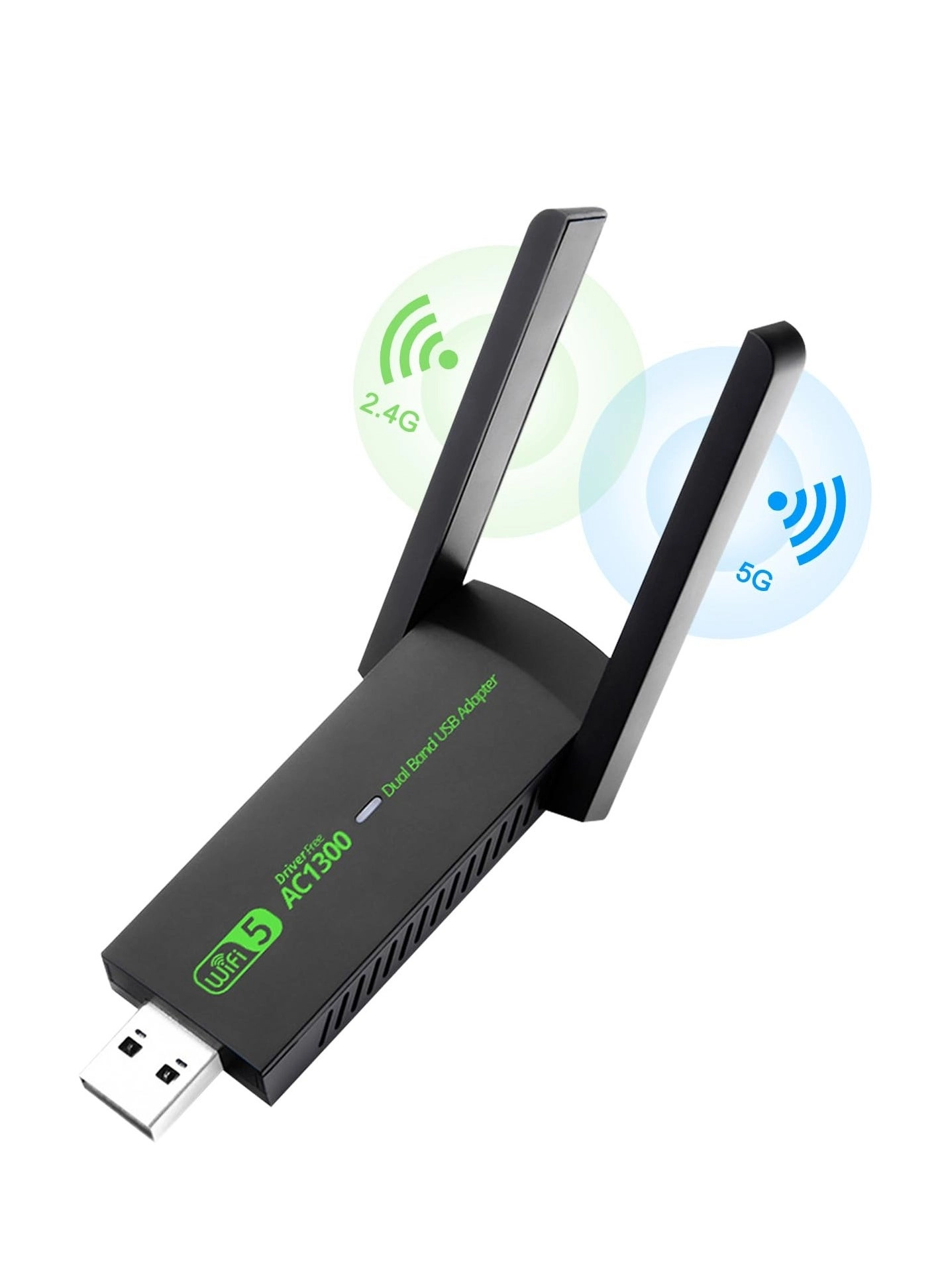 USB WiFi Adapter - 2.4GHz/5GHz