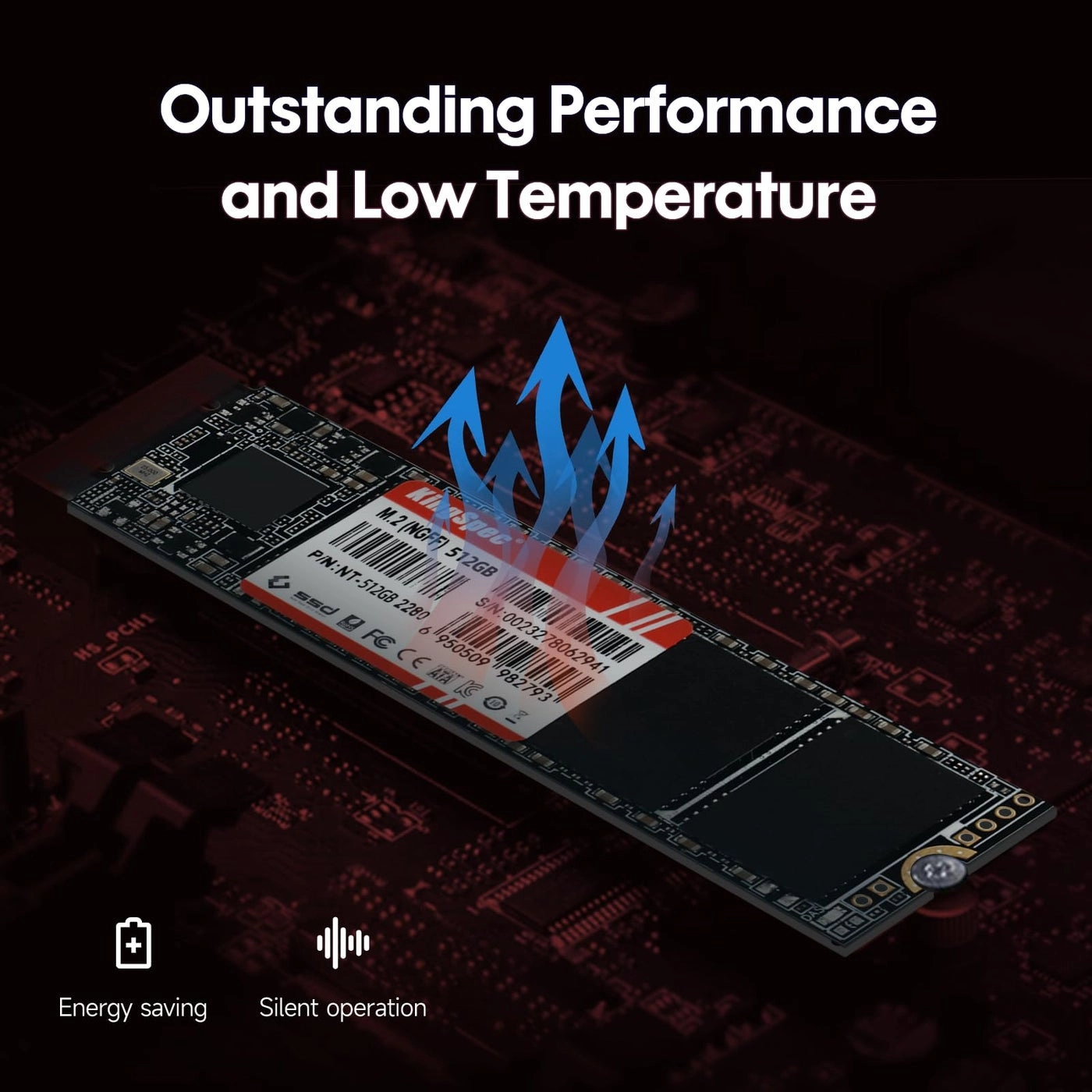M.2 SATA SSD - 512GB 2280