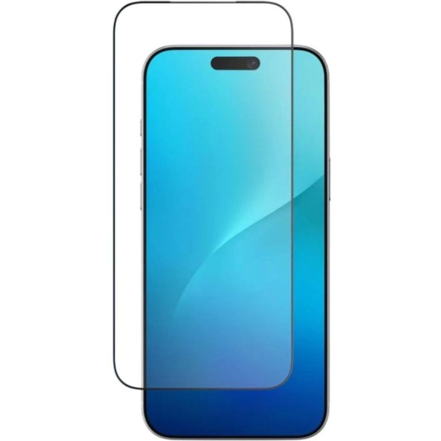 AMAZINGthing Full Coverage Clear Tempered Glass Screen Protector for iPhone 17