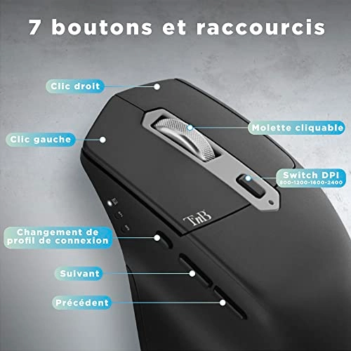 Dual Connect iClick Mouse - Wireless