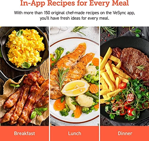 Air Fryer - No Preheat No Shaking Precise Temperature