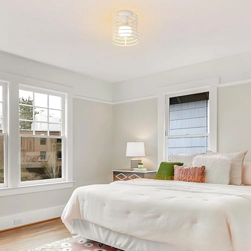 Metal Cage Pendant Light - E27 16 cm