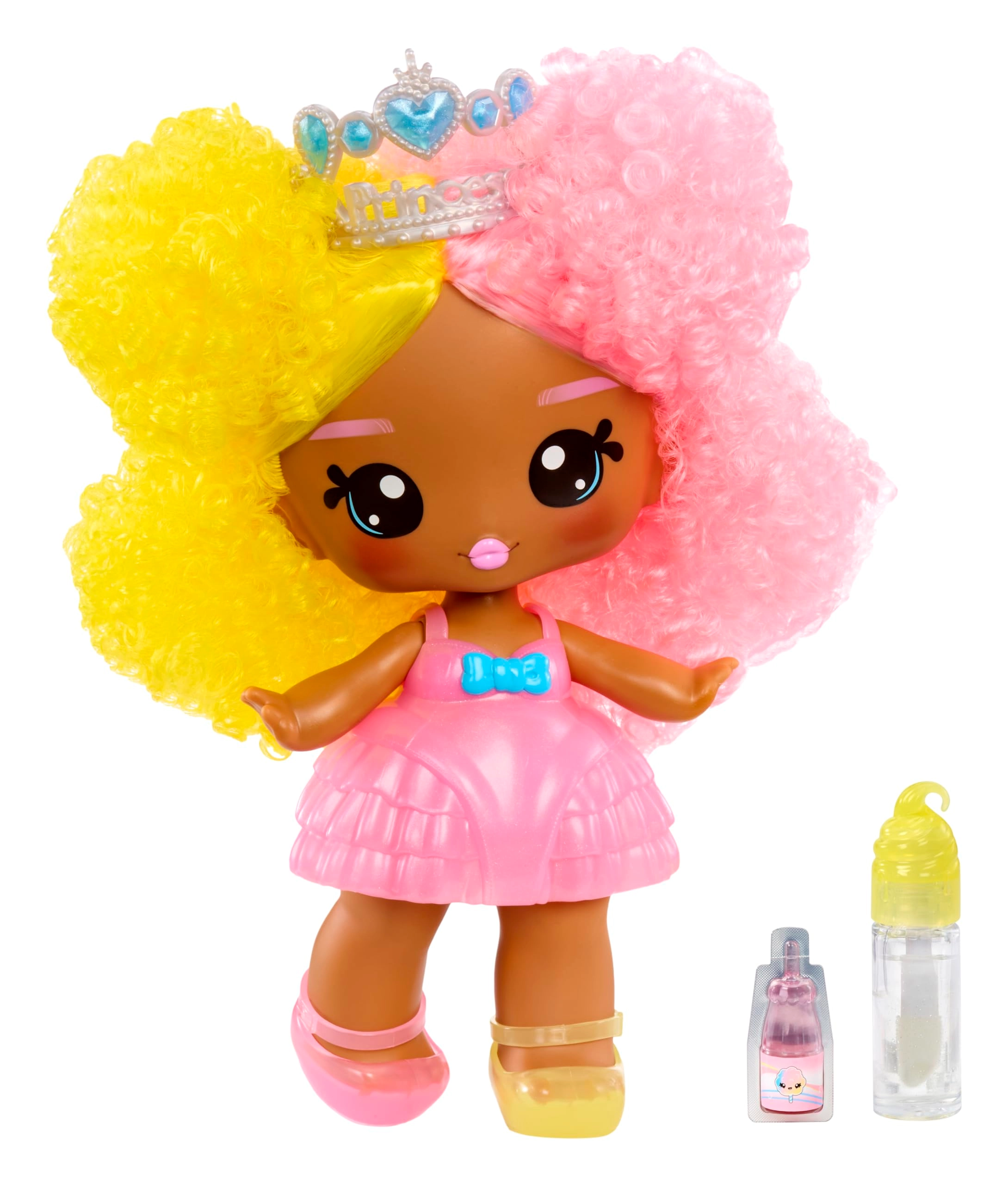 MGA Entertainment Nia Candy Fluff Doll - Large Scented Lip Gloss Ages 4+