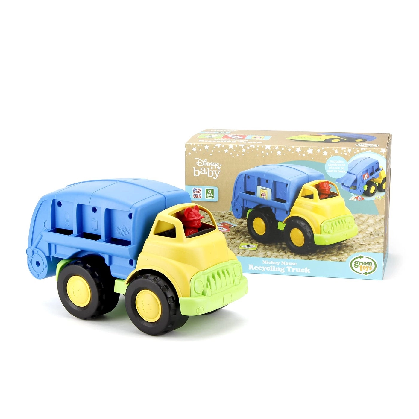 Green Toys Mickey Mouse Recycling Truck