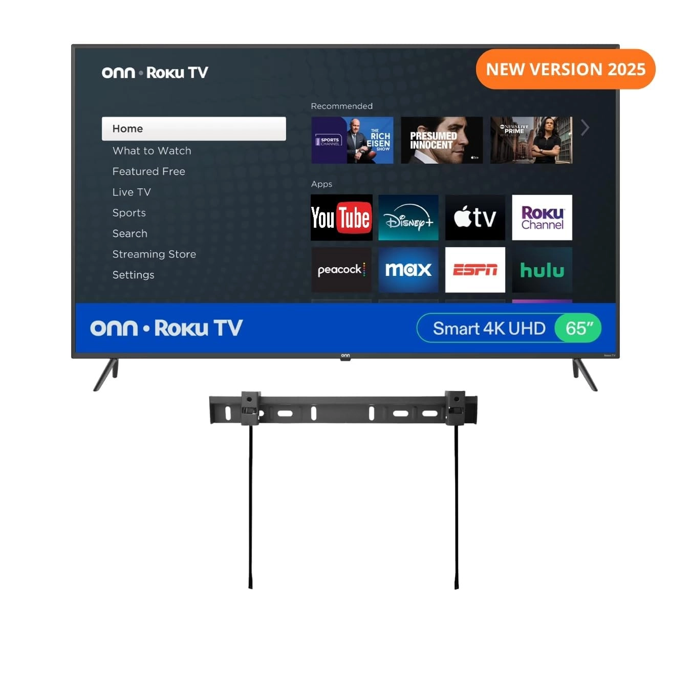 onn. (Renewed) WALL65 - 65 Inch