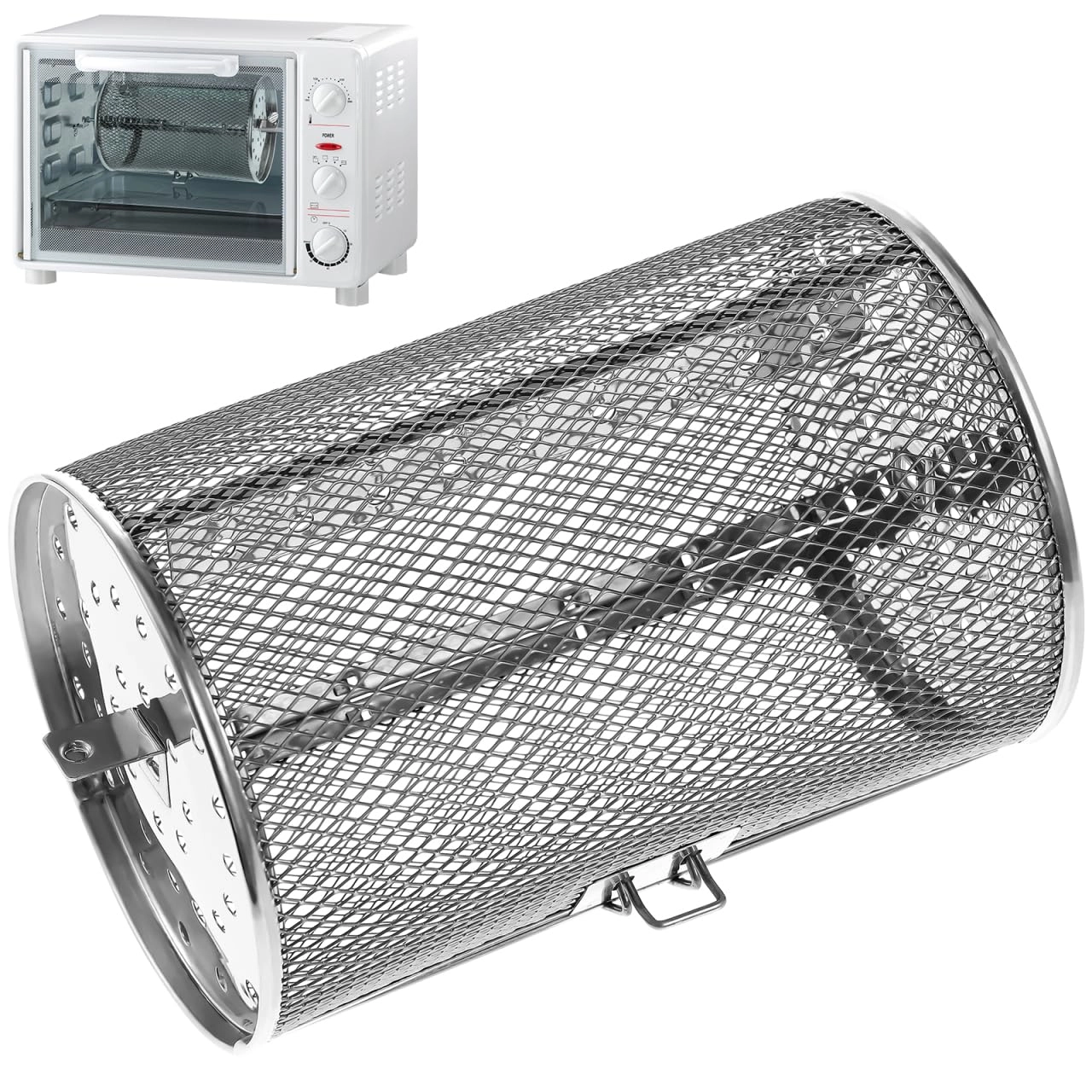 DEARMAMY Air Fryer Oven Basket - Stainless Steel 1 piece(s)