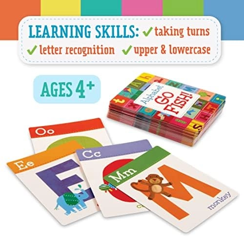Alphabet Go Fish - 4 +