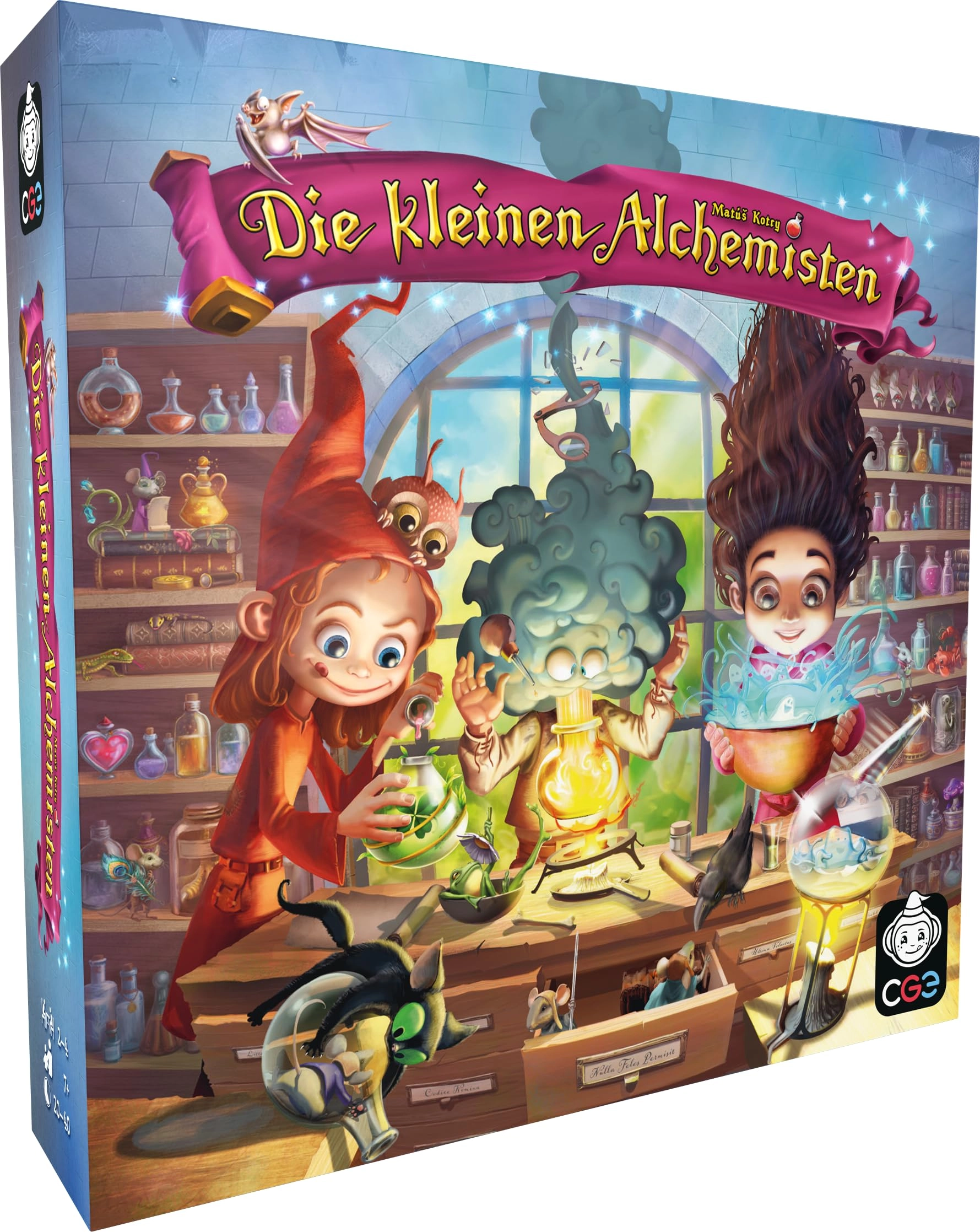 CGE Czech Games Edition The Little Alchemists - Family-Friendly Deduction Game (German)
