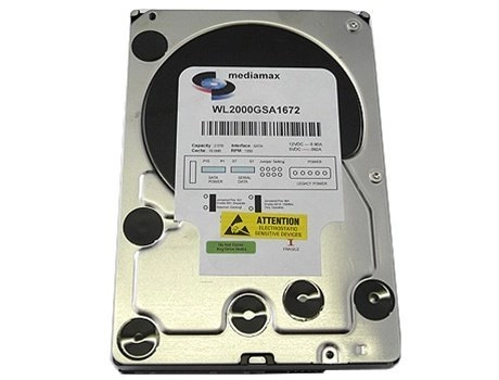 White Label 3.5" 7200rpm 16MB SATA 3Gb/s (8541578856) - 2TB