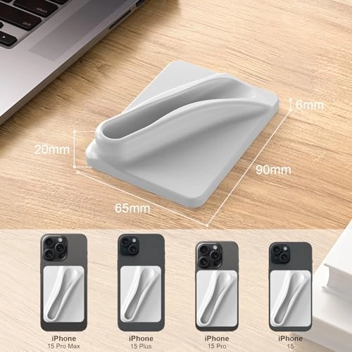 Silicone Lip Holder - Grey Universal