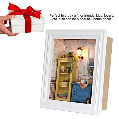 3D Wooden Puzzle Miniature House - Kit LED Lights