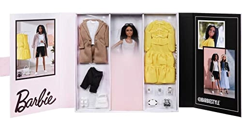 Barbie Signature Style Fully Posable Fashion Doll - Brunette Made to Move