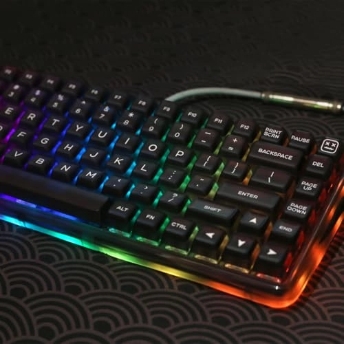 142 Keys PBT Doubleshot Transluent Keycaps - Wired