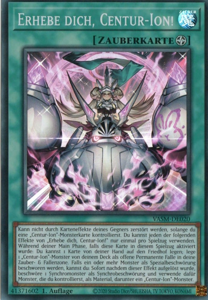MZTCG Yugioh Erhebe Dich, Centur-Ion! VASM-DE020 - German