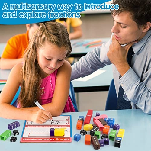 Interlocking Fraction Cubes - 8 years and up