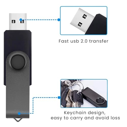 Metal Flash Drive - USB 2.0 8GB Pack