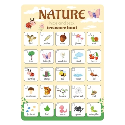 Scavenger Hunt Cards - Adult 30 pieces