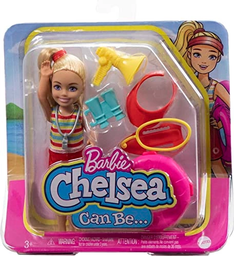 Chelsea Doll - Lifeguard 6 Accessories Ages 3+