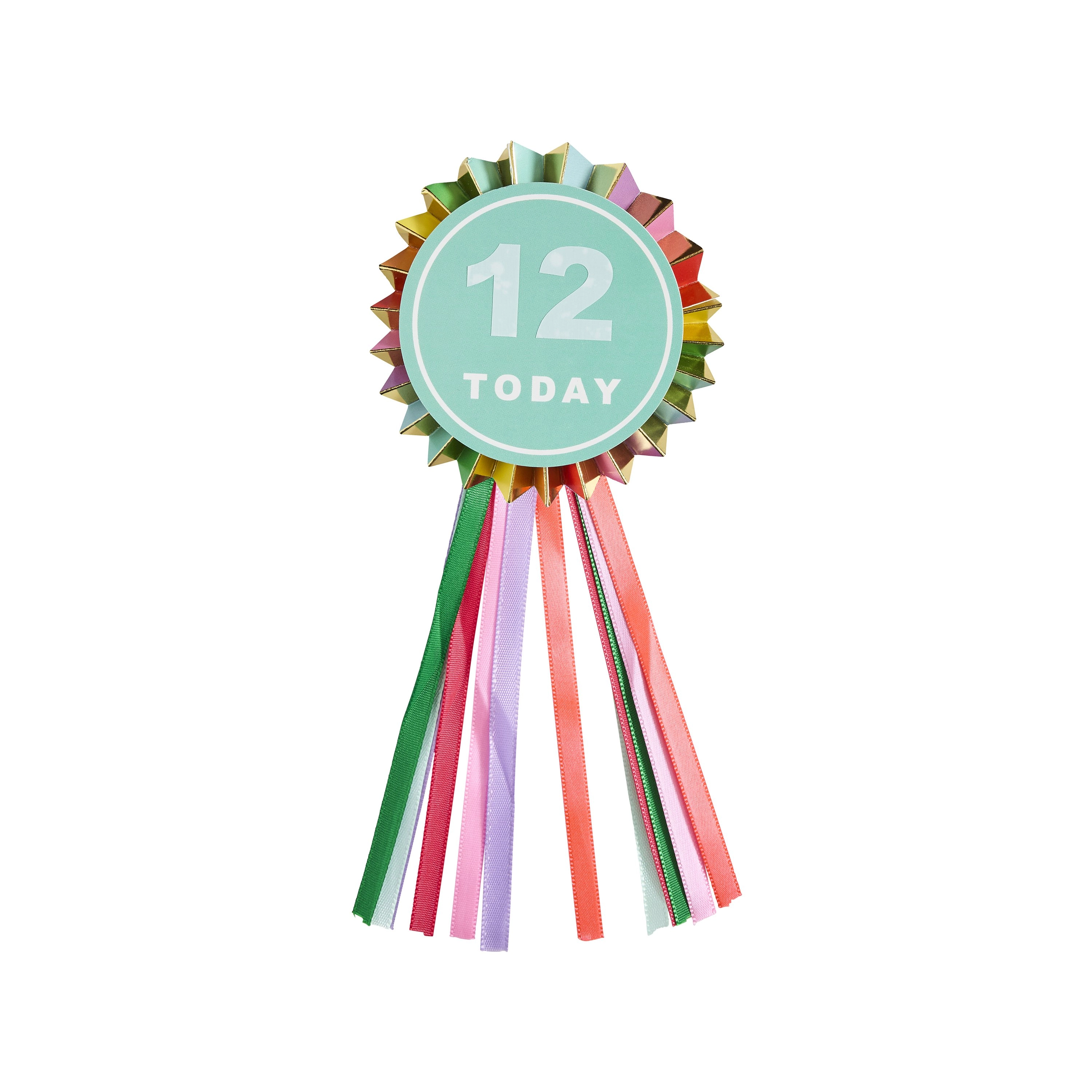 Premium Brights Customisable Birthday Badge