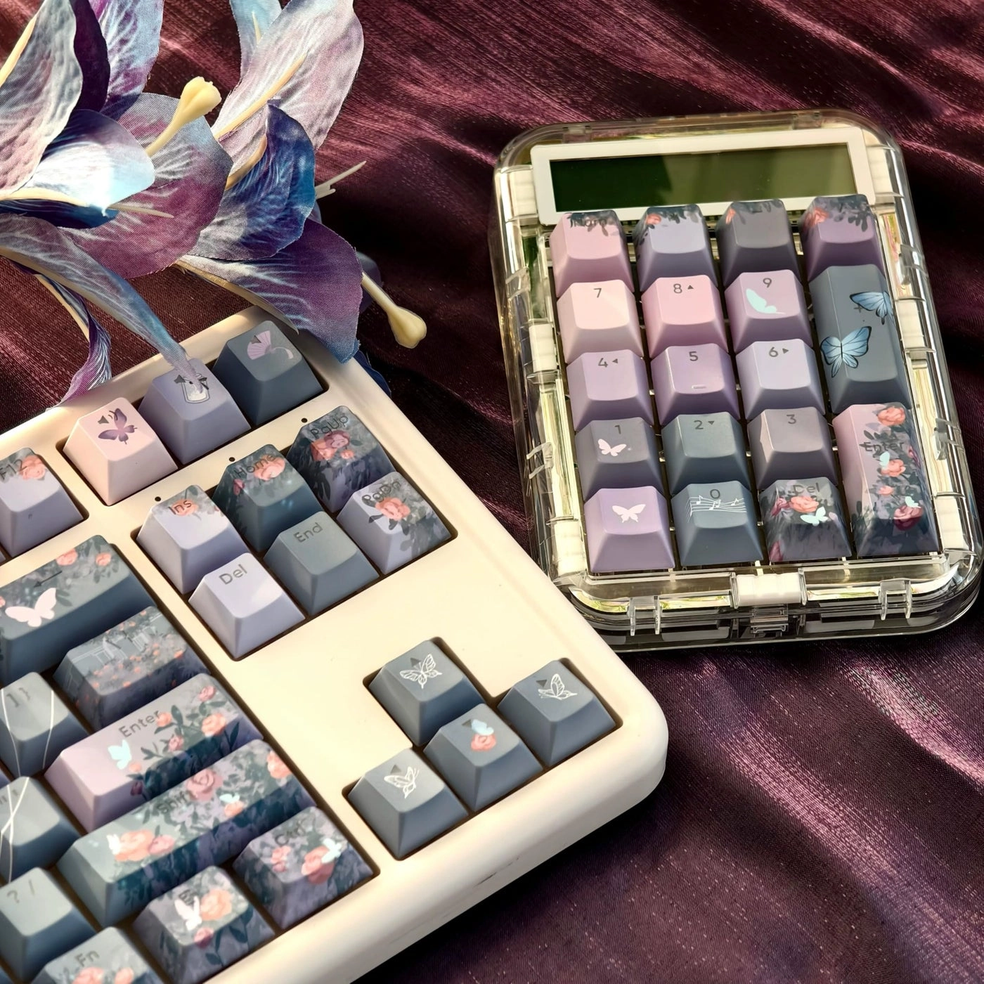 Dreamy Purple PBT Keycaps