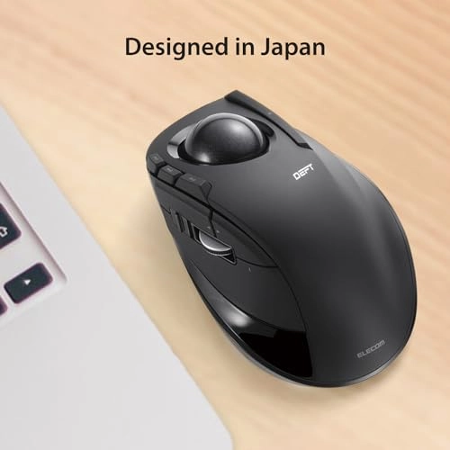 DEFT Trackball Mouse - 2.4GHz Wireless