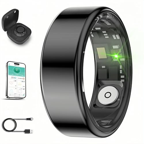 Smart Ring - Size 10 Black IP68 Waterproof