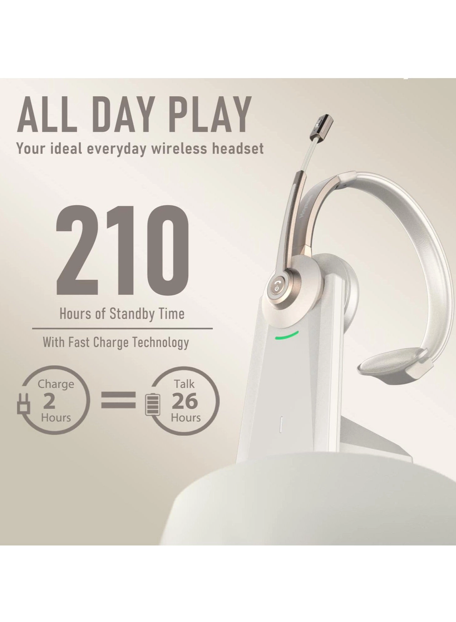 V5.0 Trucker Wireless Headset