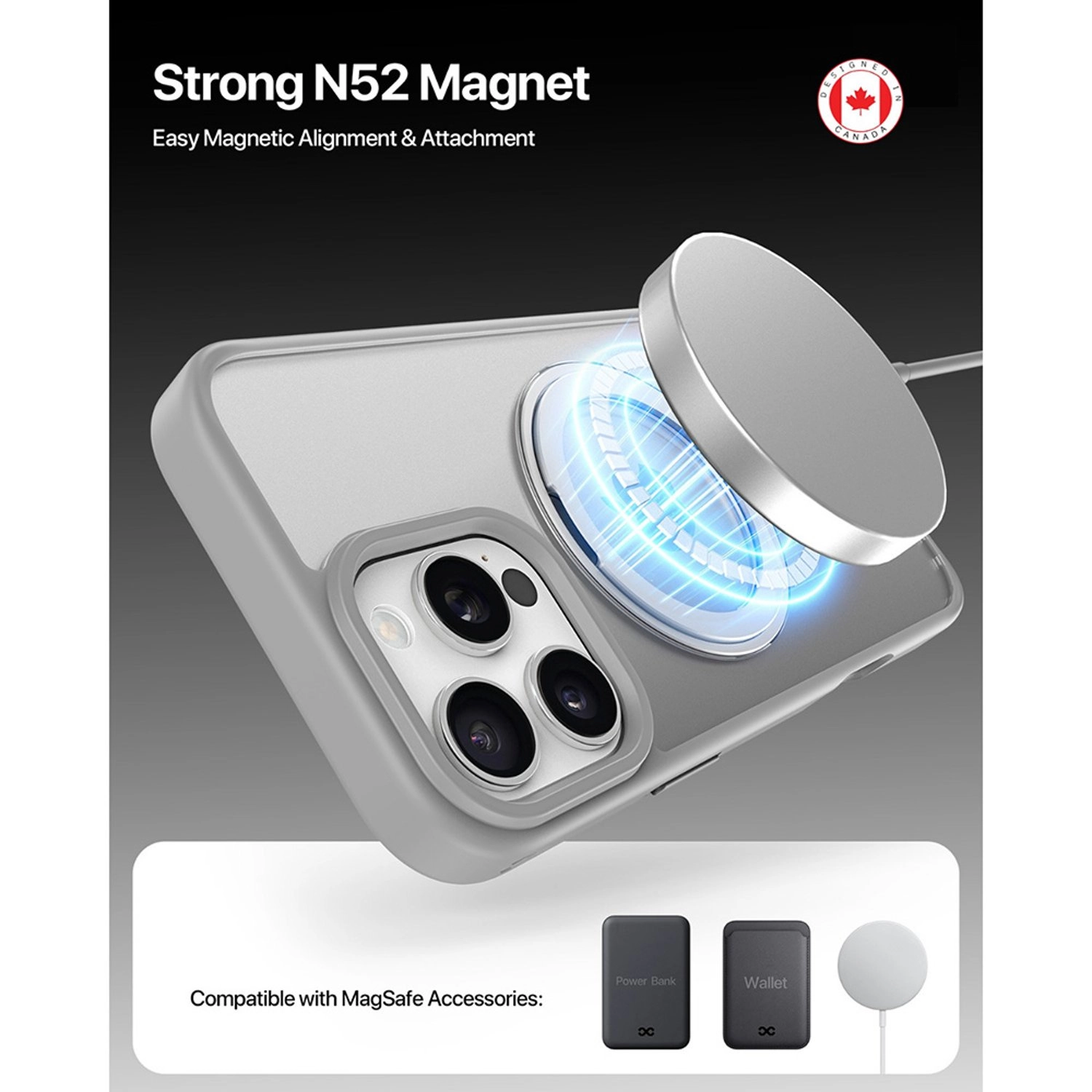 Pristine Case with MagSafe for iPhone 16 Pro Max