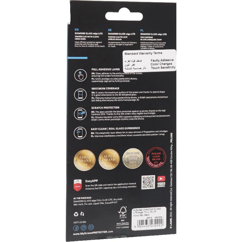 Diamond Glass Screen Protector for Xiaomi Redmi Note 13 4G