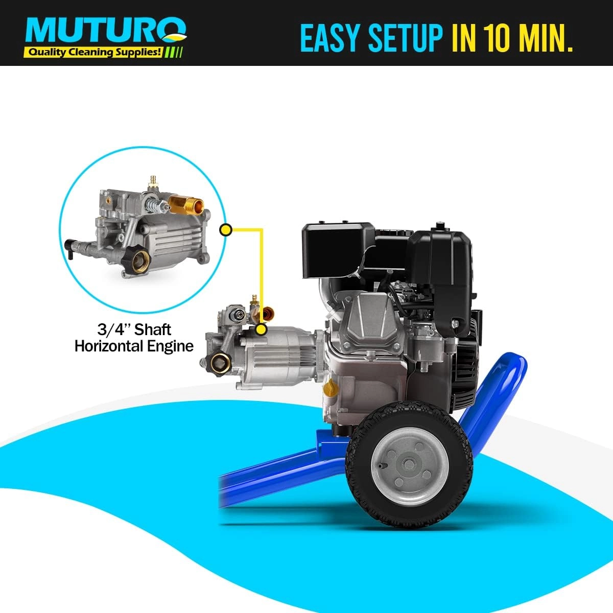 Horizontal Pressure Washer Pump