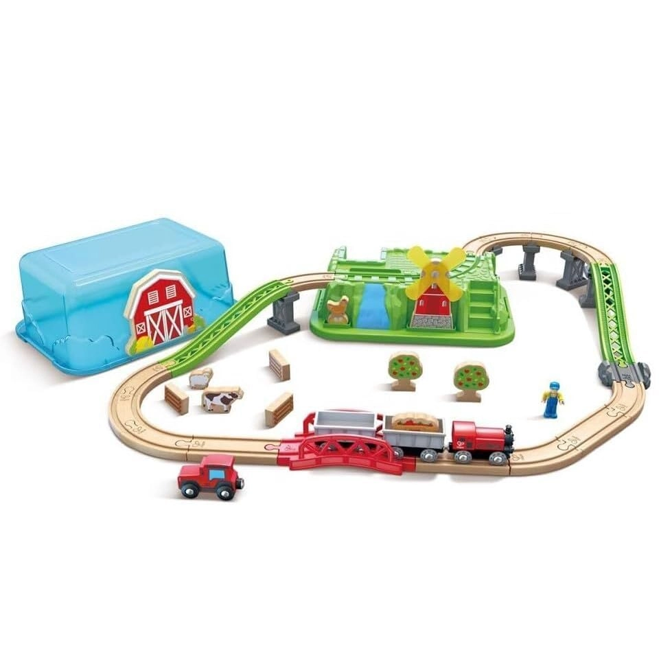 Countryside Train Bucket Set - 41-Piece