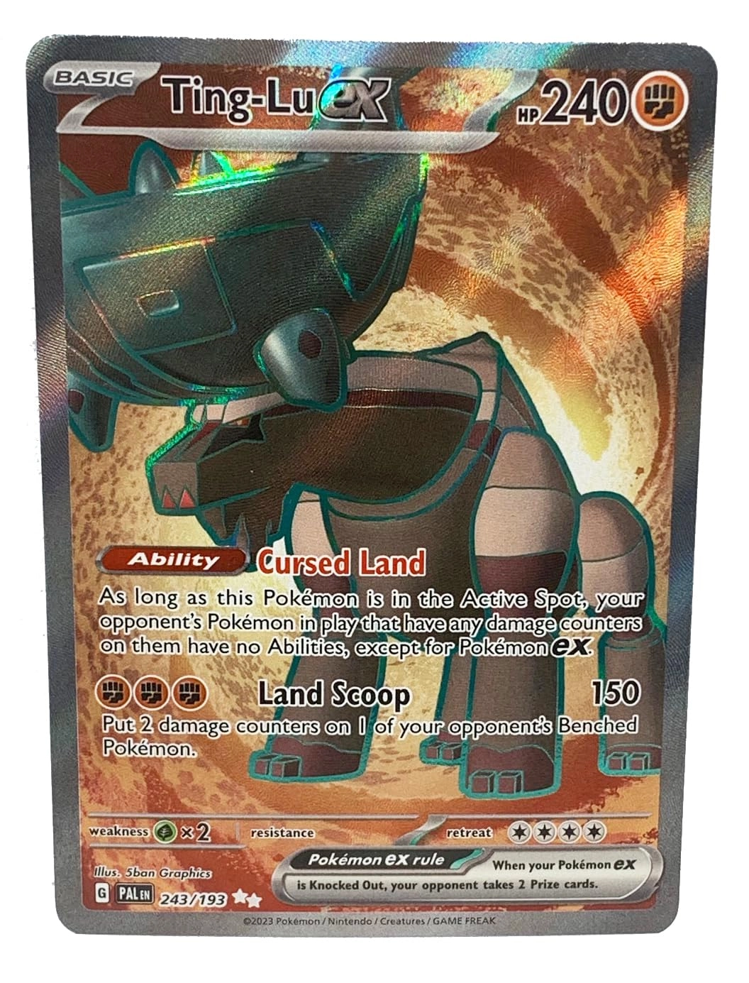 Pokémon Ting-Lu ex 242/193