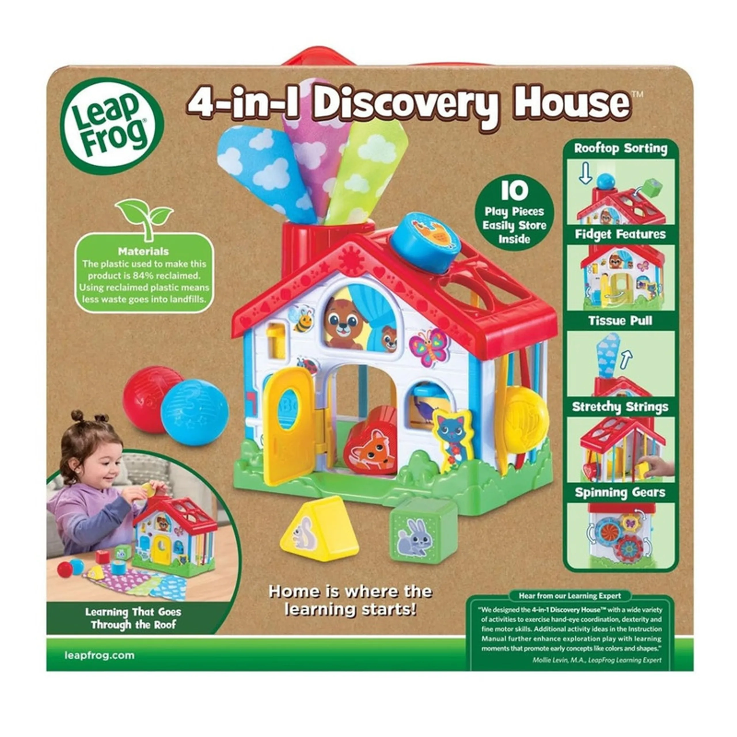 4-In-1 Discovery House - 6 months & above