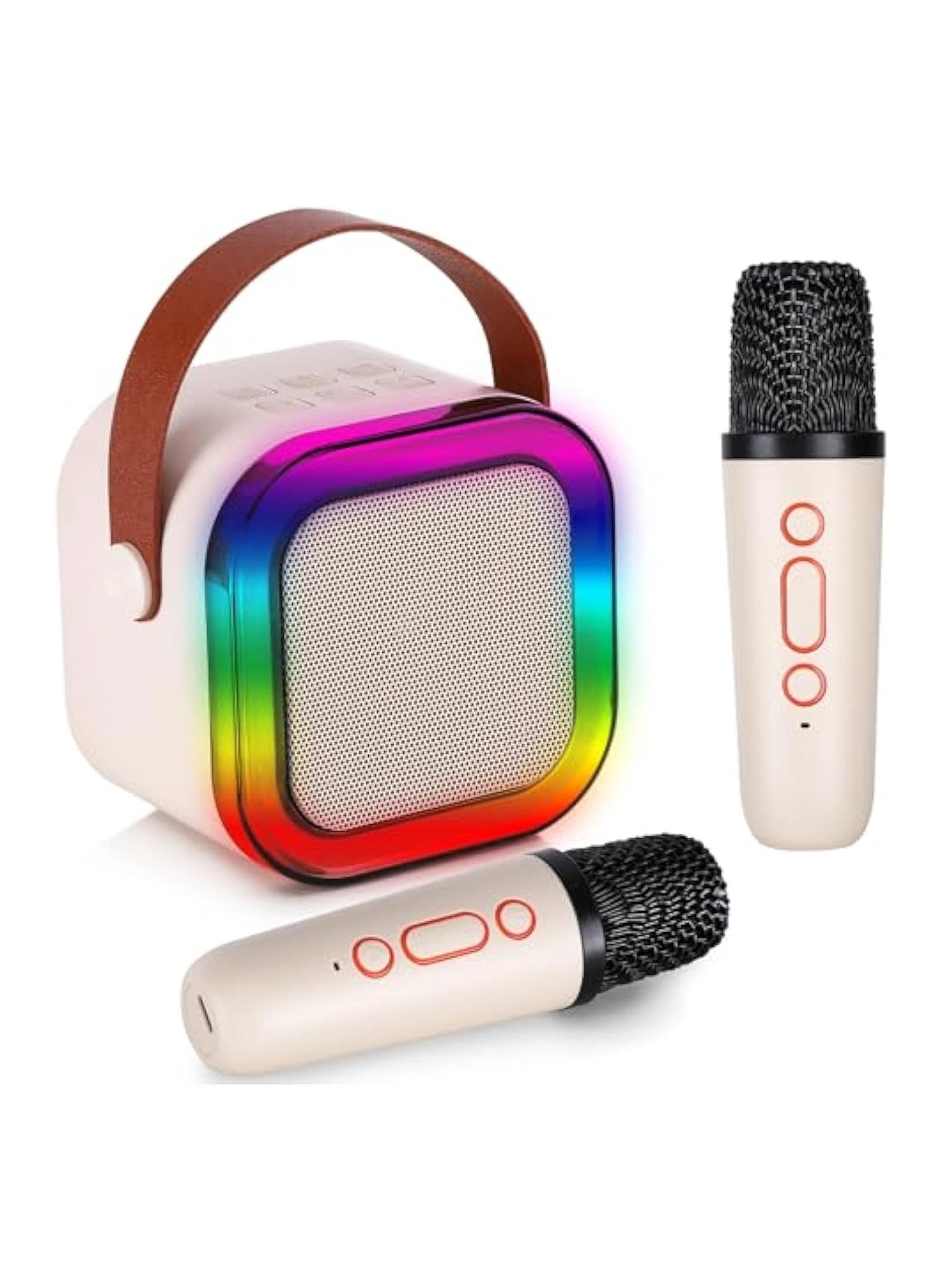 Karaoke Machine - 2 Wireless Microphones 10W