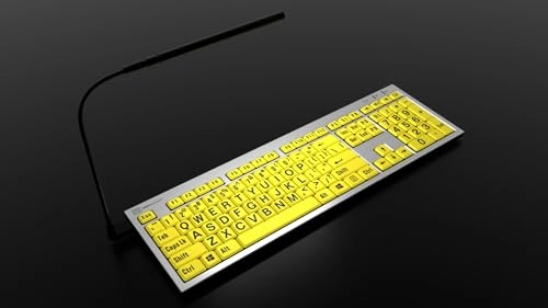 XLPrint PC Slim Line Keyboard - Wired