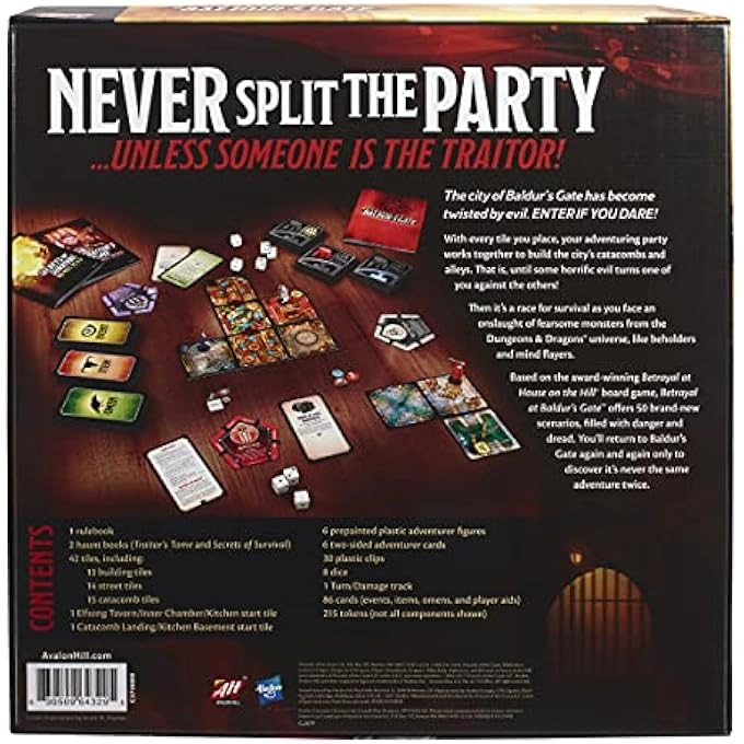 Betrayal at Baldur's Gate - Modular Board D&D