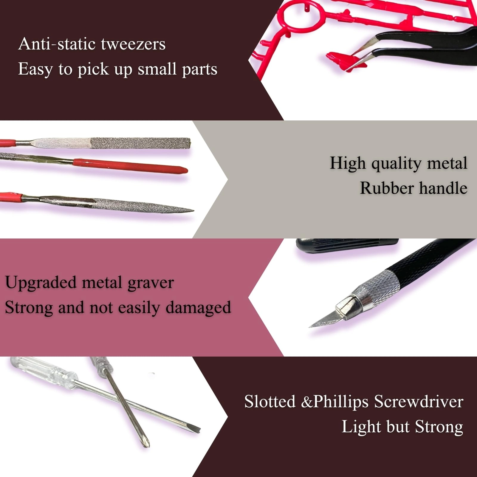 Gundam Model Tool Kit - 28pcs