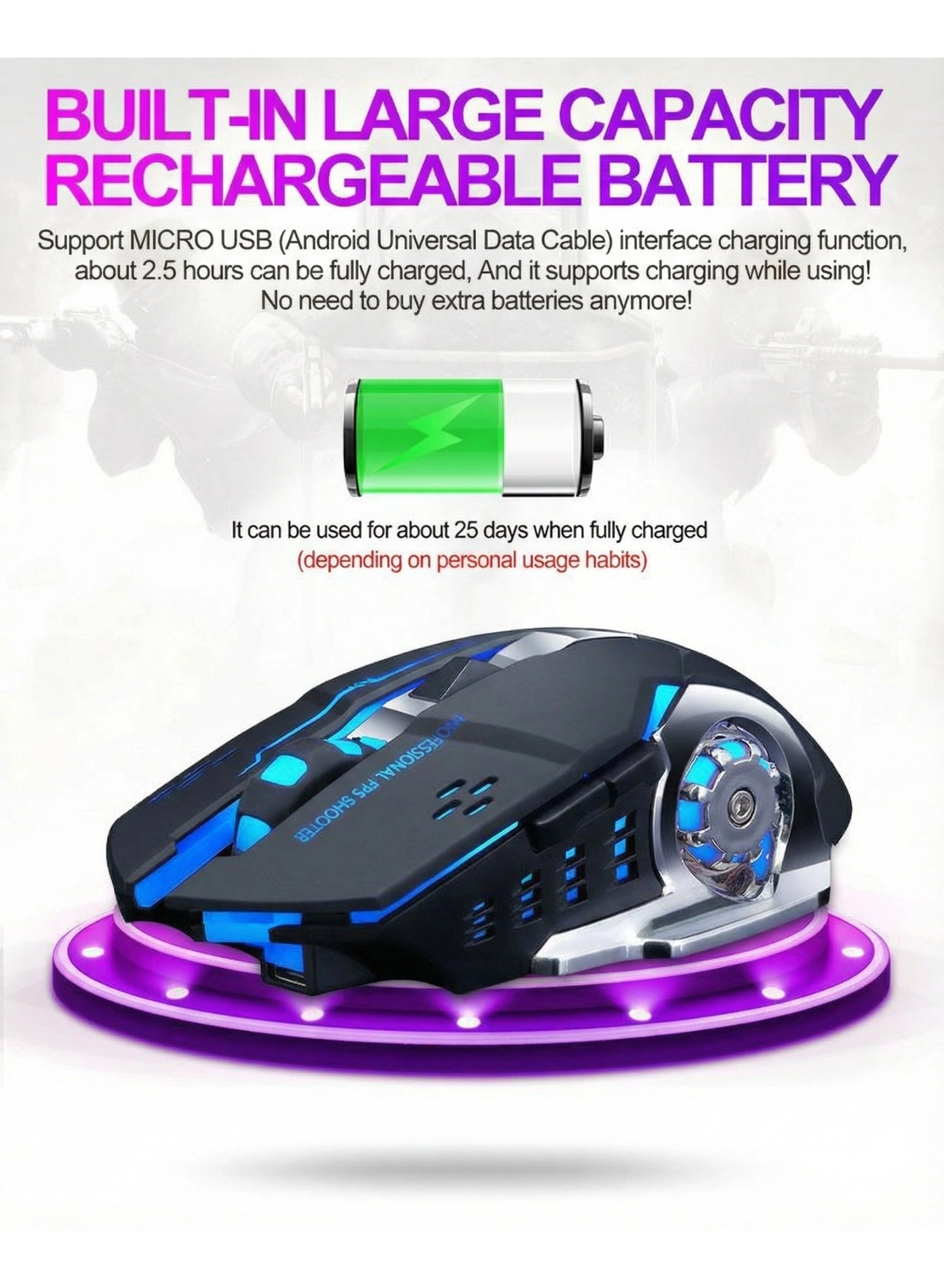 Q13 Gaming Mouse - Wireless