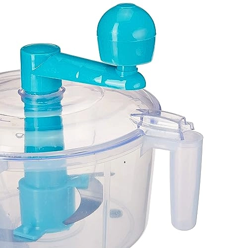 Food Processor - 3-in-1 BPA Free Blue