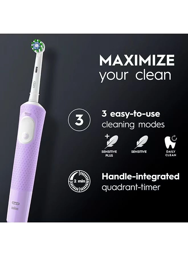 Vitality D300 - 3 cleaning modes 2-minute timer Black